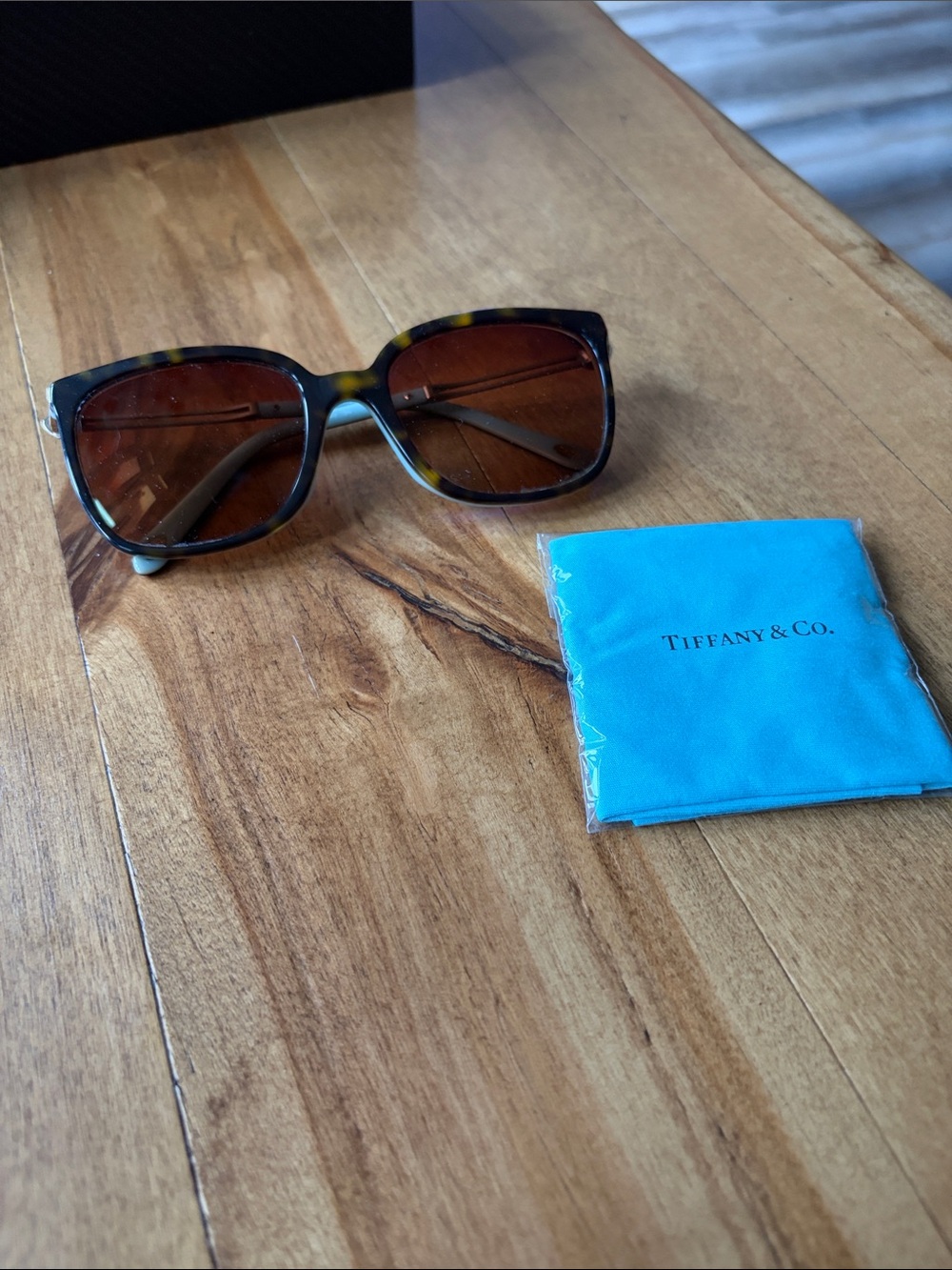 Tiffany & Co. Womenās Tortoiseshell Sunglasses
